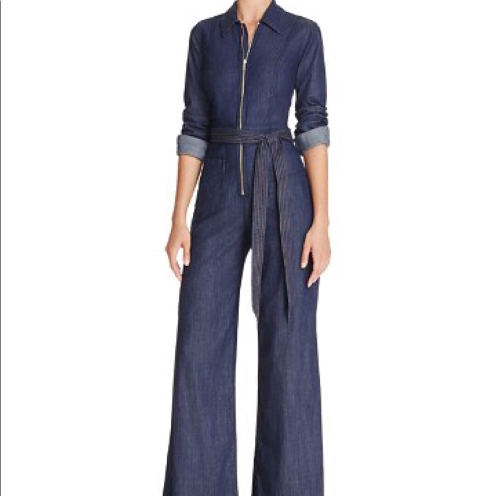 7 FOR ALL MANKIND Denim Jumpsuit